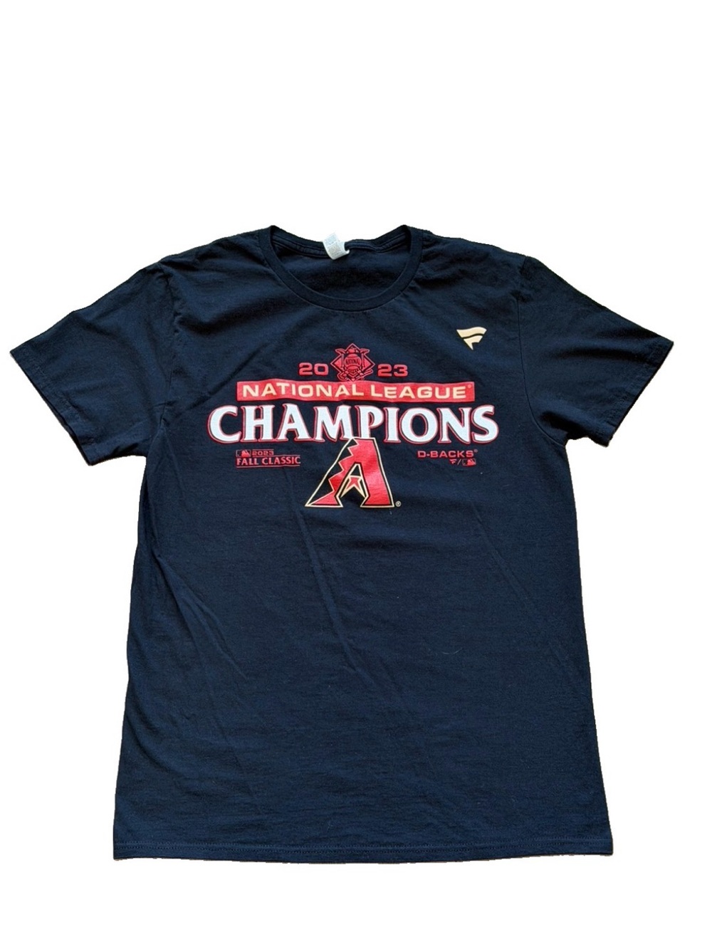 Fruit of the Loom Black Arizona Diamondbacks Champions Graphic Tee